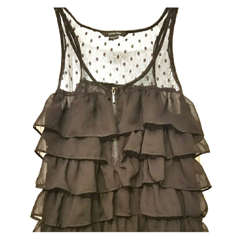 Ruffle Tank Top Blouse